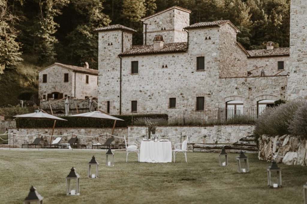 In questa foto l'esterno di Spao Borgo San Pietro, Luxury Wedding Location
