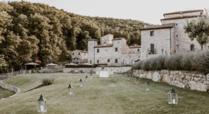 outdoor wedding location in umbria