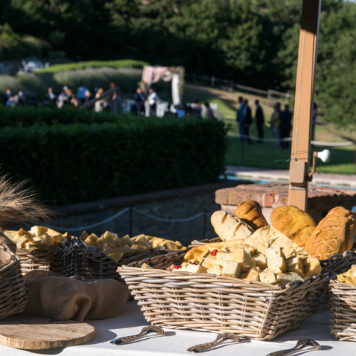 Italian food menu for weddings