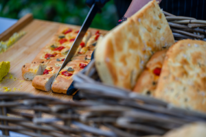 Italian food menu for weddings